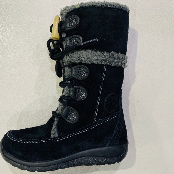 SOLD Timberland Zesta Suede Tall Toddler Boots Size 6.5 - Picture 2 of 8